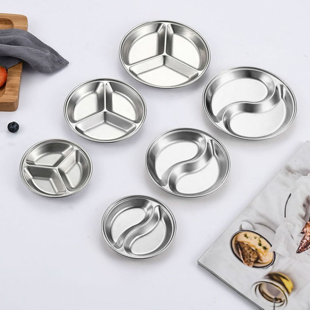 Sauce Dipping Cup - จานซอสขนาดเล็กมีช่อง2/3 10/12/14ซม. จานกลมสำหรับปรุงรสจานซูชิถ้วยน้ำจิ้มอาหารเรียกน้ำย่อย