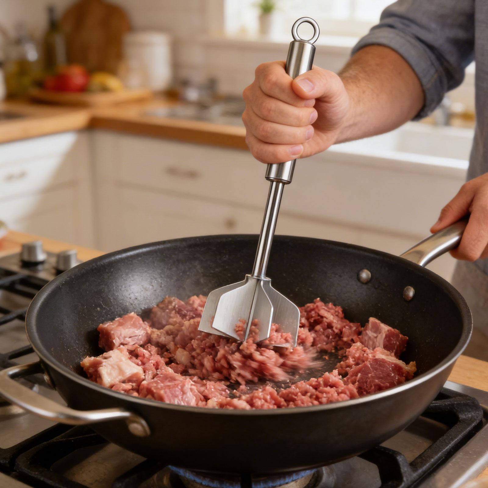 เครื่องบดเนื้อสเตนเลสสำหรับบดเ - Meal Prep Ground Beef บทวิจารณ์และราคา