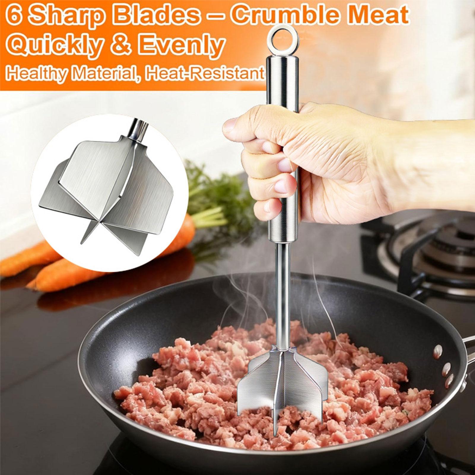 เครื่องบดเนื้อสเตนเลสสำหรับบดเ - Meal Prep Ground Beef บทวิจารณ์และราคา