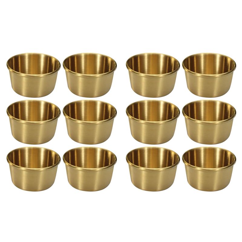 ชุดถ้วยซอสสแตนเลส ABMI-12 ชิ้น - Sauce Dipping Cup บทวิจารณ์และราคา