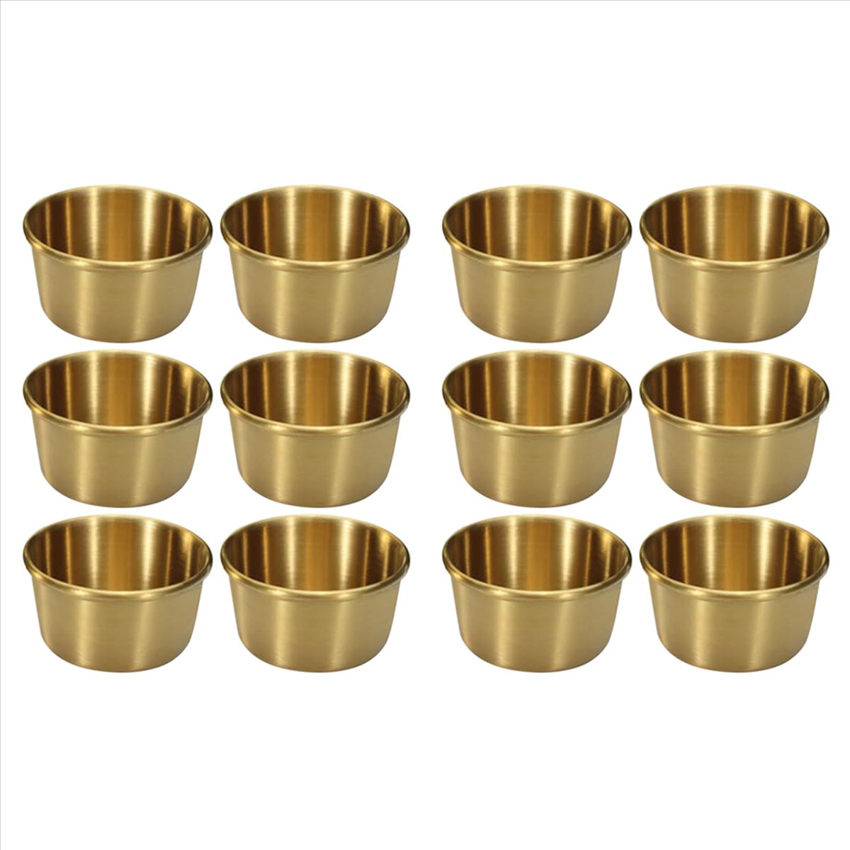 ชุดถ้วยซอสสแตนเลส ABMI-12 ชิ้น - Sauce Dipping Cup บทวิจารณ์และราคา