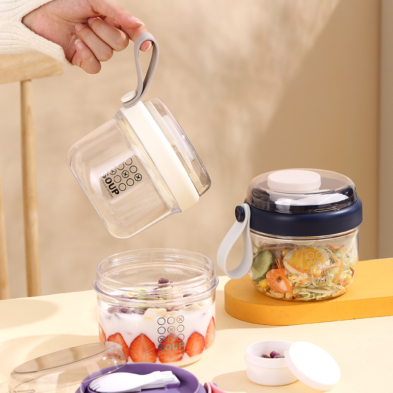 ถ้วยสลัดReusable Leakproofข้าว - Meal Prep Yogurt Cups บทวิจารณ์และราคา