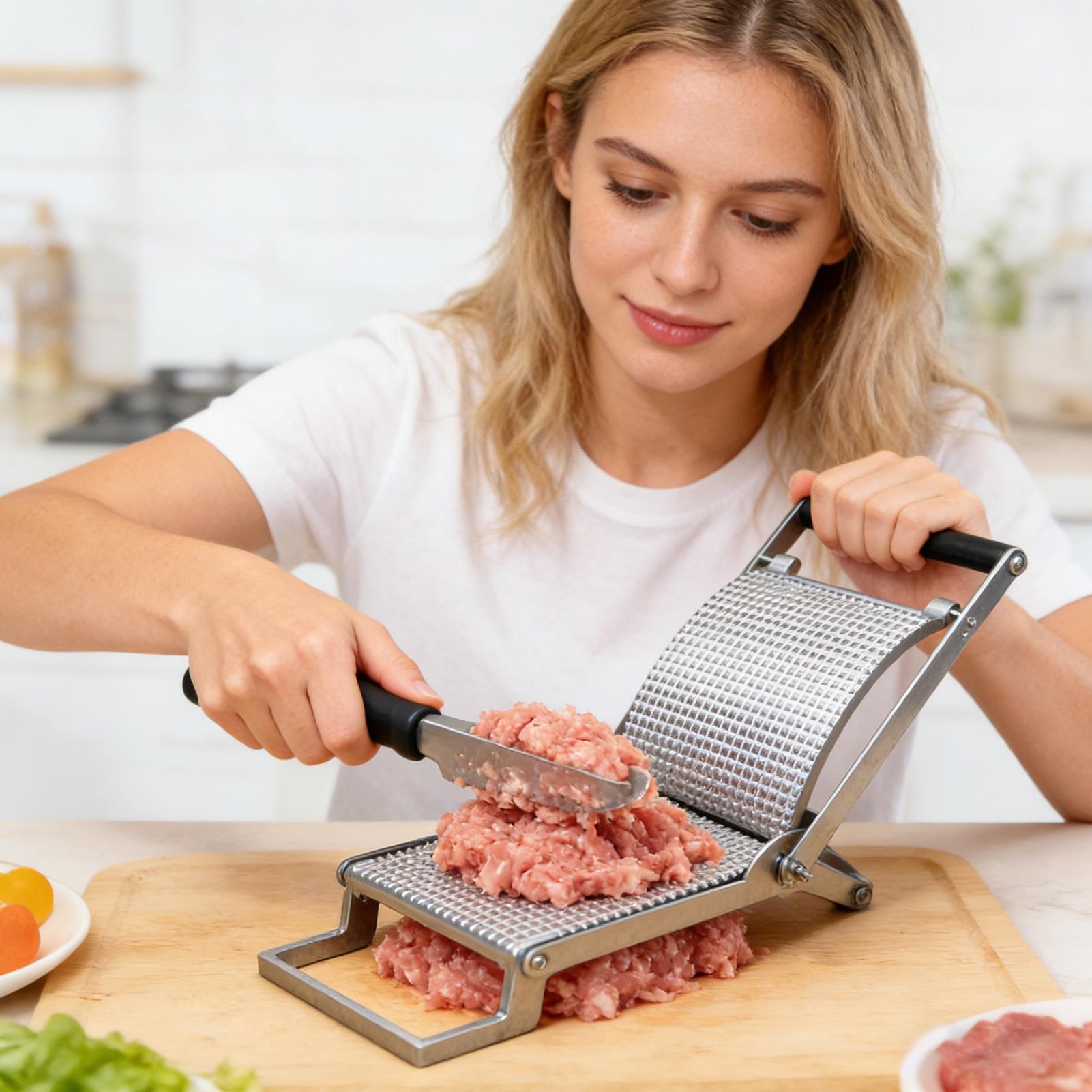 เครื่องนวดเนื้อสแตนเลสแบบใช้มื - Meal Prep With Chicken บทวิจารณ์และราคา