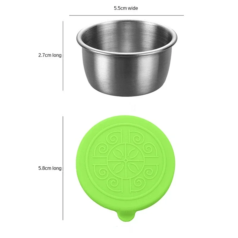 ชุดถ้วยซอสสแตนเลส 304 6 ชิ้น/ช - Sauce Dipping Cup บทวิจารณ์และราคา