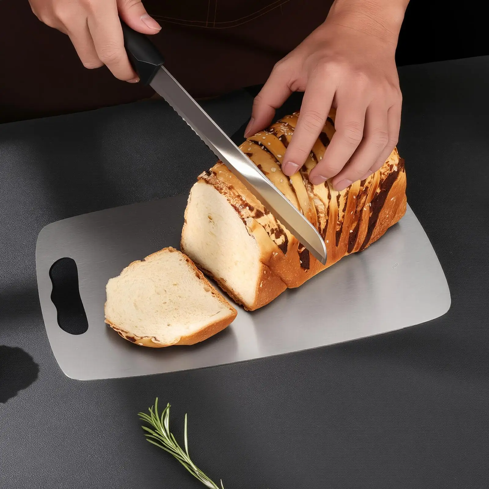 เขียงสแตนเลสสองด้าน อุปกรณ์ครั - Meal Prep With Chicken บทวิจารณ์และราคา