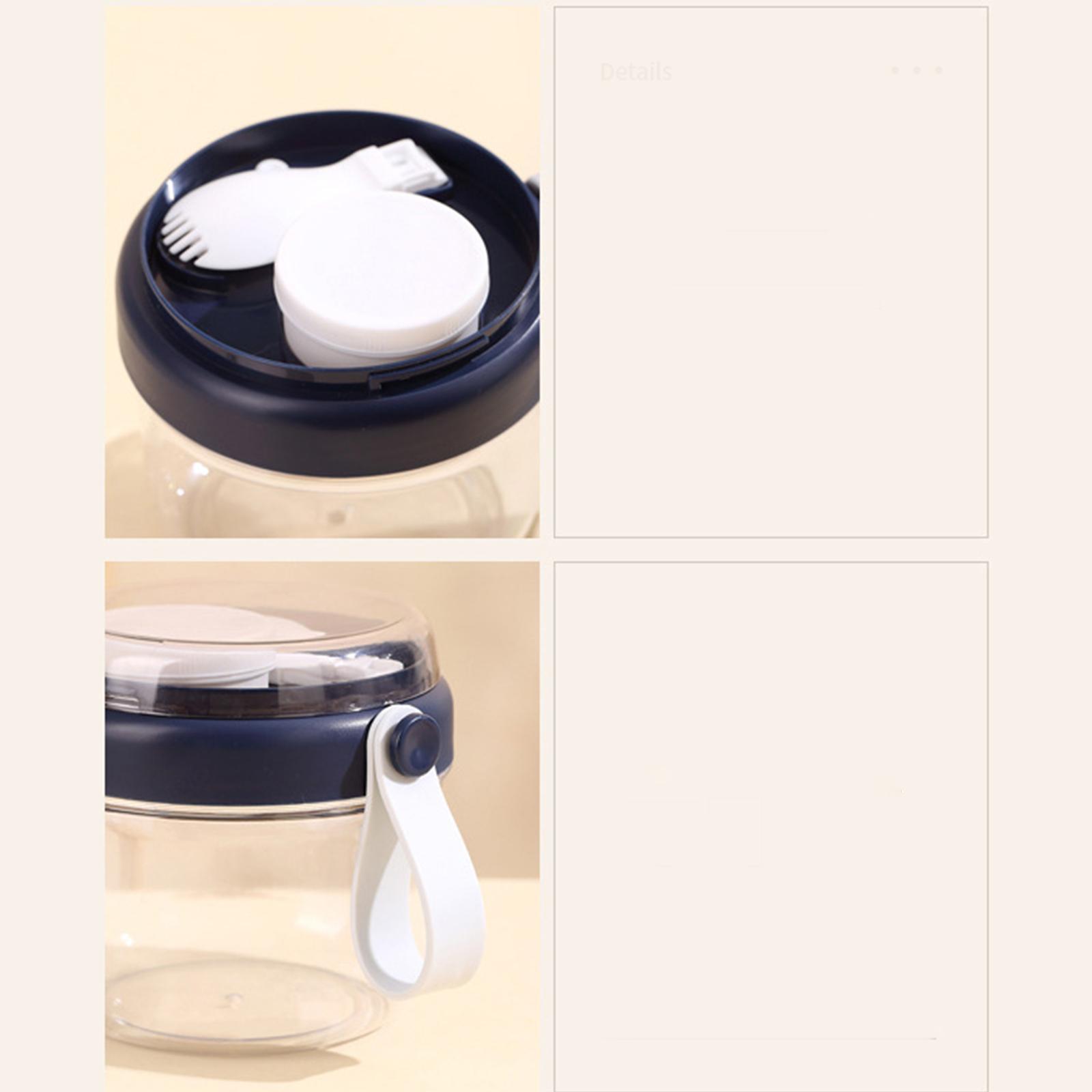 ถ้วยสลัดพร้อมฝาปิดและช้อน ใช้ซ - Meal Prep Yogurt Cups บทวิจารณ์และราคา