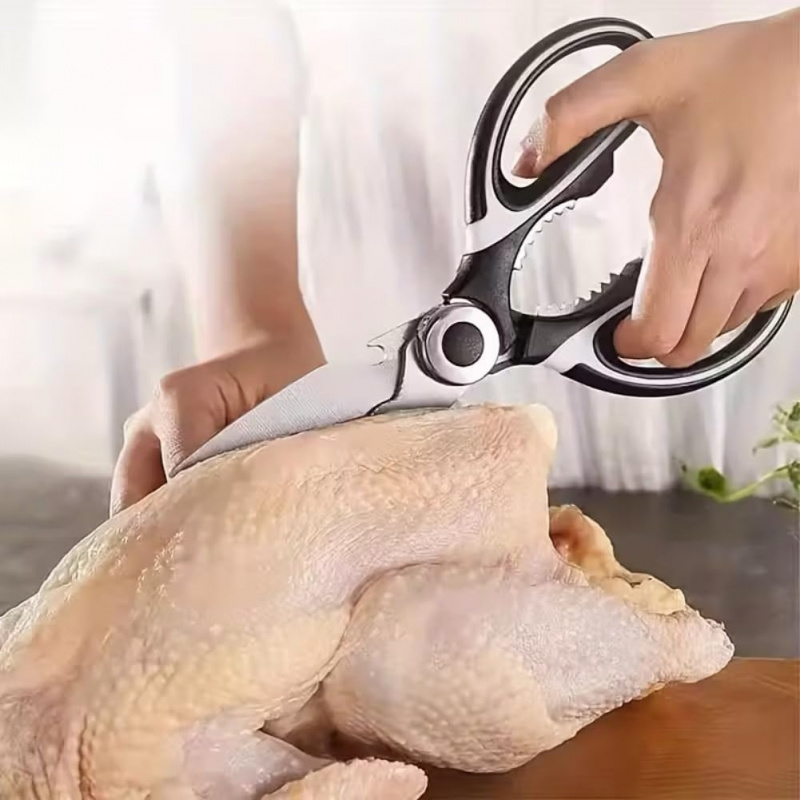 กรรไกรครัวสแตนเลสอเนกประสงค์ ใ - Meal Prep With Chicken บทวิจารณ์และราคา