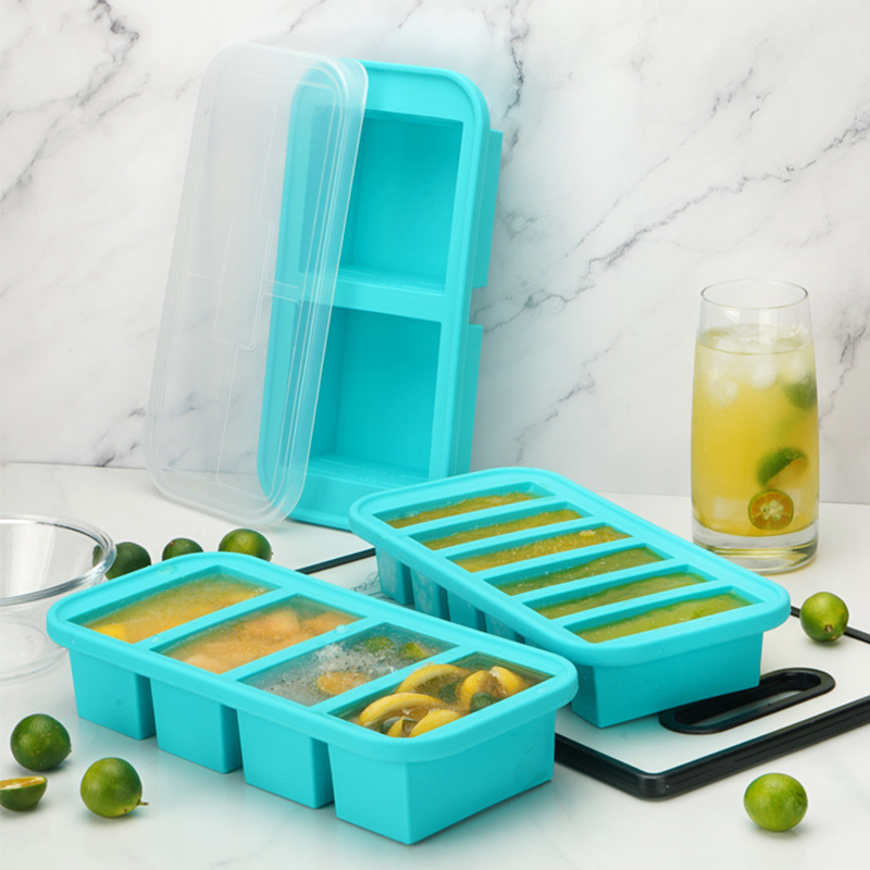 แม่พิมพ์ซิลิโคนสำหรับแช่แข็งขน - Meal Prep Oven Safe Containers บทวิจารณ์และราคา