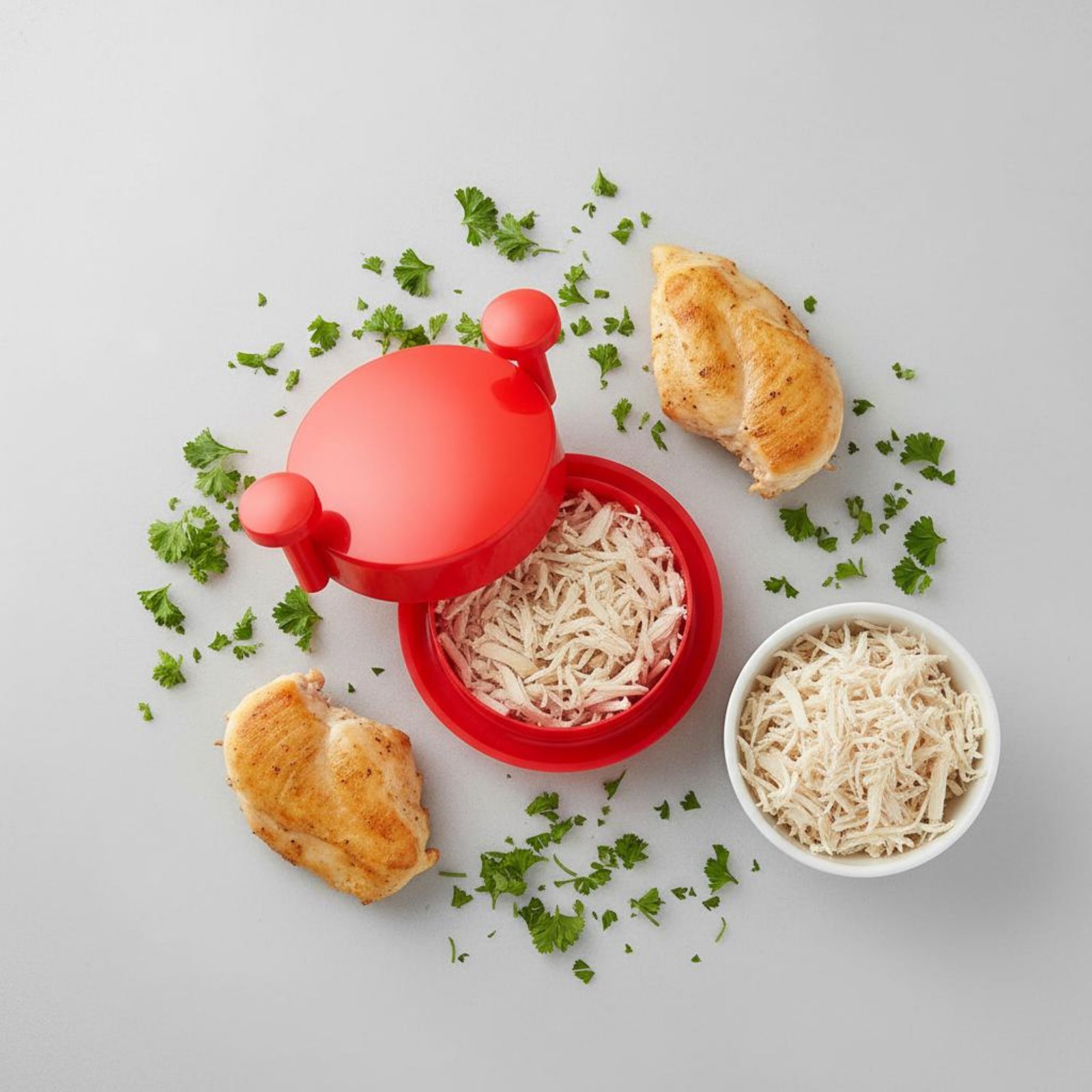 เครื่องมือฉีกไก่เนื้อหน้าอก โป - Meal Prep With Chicken บทวิจารณ์และราคา