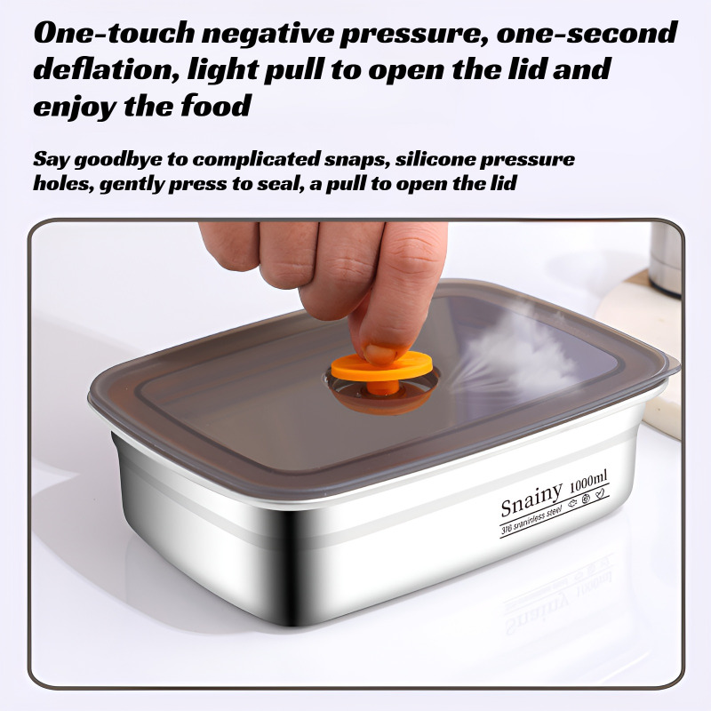 กล่องอาหารกลางวันสแตนเลสเกรดพร - Meal Prep Oven Safe Containers บทวิจารณ์และราคา
