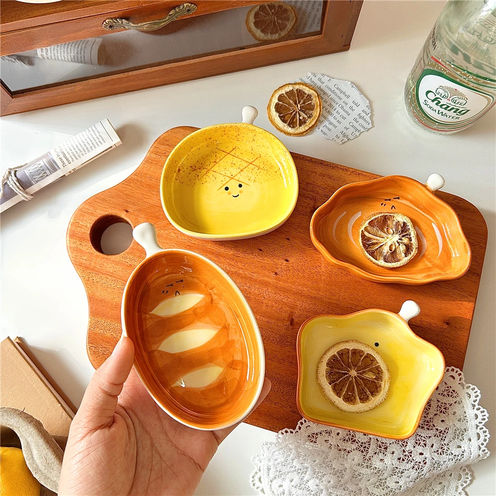 Creative ขนมปังรูปจานเซรามิค,จ - Sauce Dipping Cup บทวิจารณ์และราคา