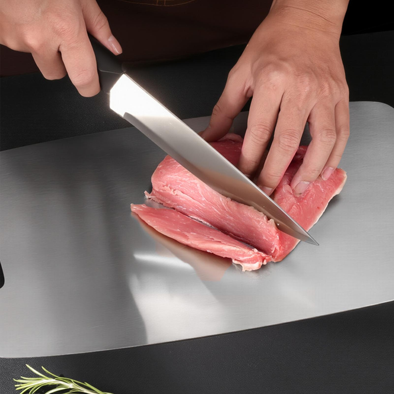 เขียงสแตนเลสสำหรับครัว เขียงสอ - Meal Prep With Chicken บทวิจารณ์และราคา