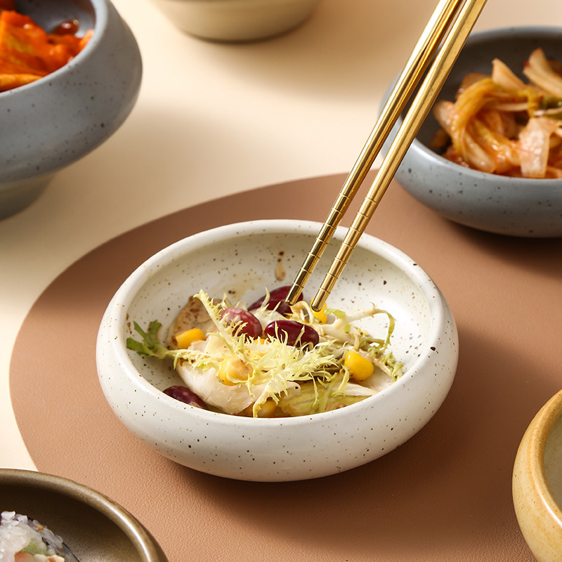 ญี่ปุ่น Retro เซรามิคจานอาหารว - Sauce Dipping Cup บทวิจารณ์และราคา