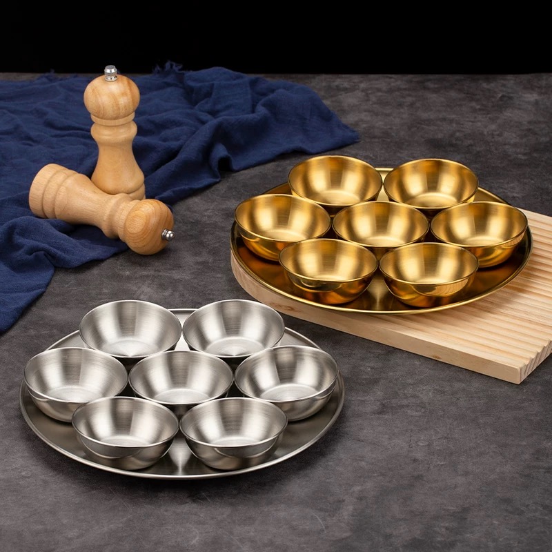 ชามซอสสไตล์เกาหลี สแตนเลส ชุดจ - Sauce Dipping Cup บทวิจารณ์และราคา